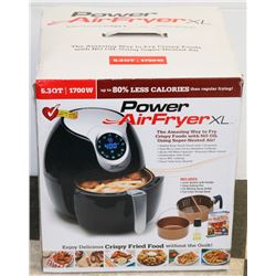POWER AIR FRYER XL 1700W 5.3QUART OIL LESS DEEP