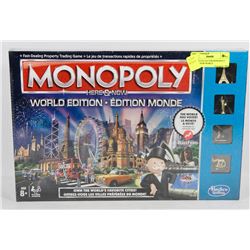 SEALED COLLECTOR MONOPOLY HERE & NOW WORLD