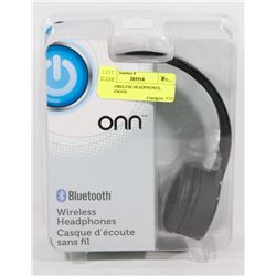 ONN WIRELESS HEADPHONES, BLUETOOTH
