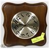 Image 1 : VINTAGE MADE IN JAPAN WOOD CARVED WALL CLOCK