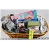 Image 1 : BASKET FULL OF NEW PRODUCTS FOR NAILS,