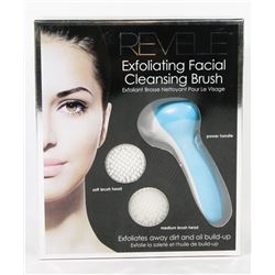 NEW REVELE EXFOLIATING FACIAL CLEANSING BRUSH