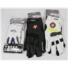 Image 1 : 3 PAIRS OF ADULT XXL PRO SPORTS GLOVES