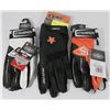 Image 1 : 3 PAIRS OF ASSORTED STYLE ADULT BASEBALL GLOVES