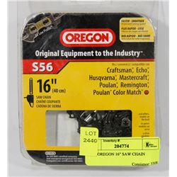 NEW OREGON 16" SAW CHAIN