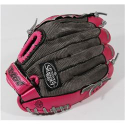 NEW LOUISVILLE SLUGGER RIGHT HAND PINK JUNIOR