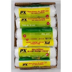 FLAT OF MICROFIBER 9-1/2" ROLLER COVERS