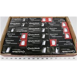 4-1/2 DOZEN RECLAIMED TAYLORMADE GOLF BALLS.