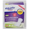 Image 1 : BOX OF EQUATE EVERYDAY LINERS LONG LENGTH