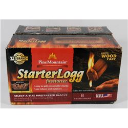STARTER LOGG FIRE STARTER SIX 4-START PACKS