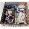 Image 1 : BOX W/SEWING SUPPLIES - HOUSEHOLD