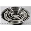 Image 1 : SET OF 7 METAL BOWLS