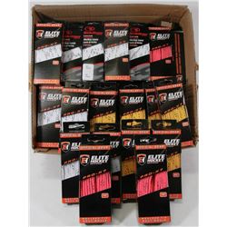 CASE OF ELITEHOCKEY MOULDED TIP LACES