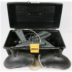 PAINTBALL GUNS & FEEDERS.