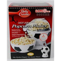 BETTY CROCKER GAME TIME SOCCER POPCORN POPPER