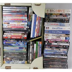 70+ ASSORTED DVD'S INCLUDING HARRY POTTER,
