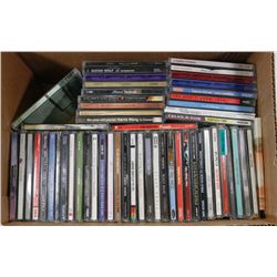 BOX OF ABOUT 60 TOTAL CDS INCL U2 ACHTUNG BABY,