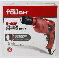 HYPERTOUGH 5AMP 3/8" CORDED DRILL