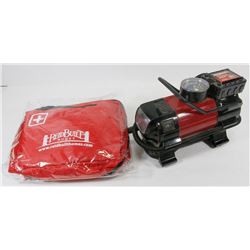 MASTERCRAFT 12V AIR COMPRESSOR  100PSI, USED ONCE