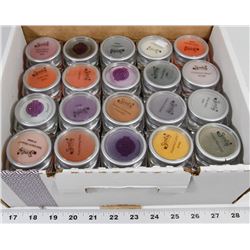 LOT OF 100 LARGE SCENTSY WAX SAMPLES.