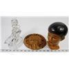 Image 1 : MAYAN CALENDAR WALL PLAQUE,VINAIGE HEAD FIGURE