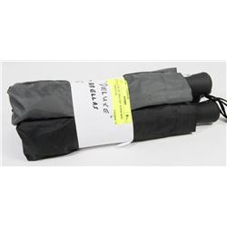 3 PACK OF "DELUXE" SUPER MINI UMBRELLAS.