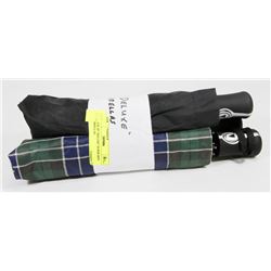 3 PACK OF "DELUXE" SUPER MINI UMBRELLAS.