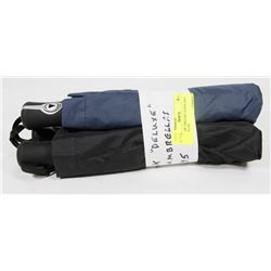 3 PACK OF "DELUXE" SUPER MINI UMBRELLAS.