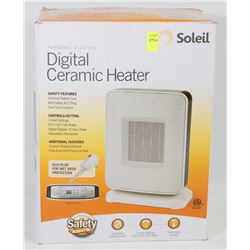 SOEIL DIGITAL CERAMIC HEATER