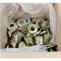 CASE OF 7/8" YELLOW FLAT WASHERS