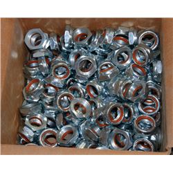 PARTIAL CASE OF 7/8" NYLON INSERT LOCKNUTS
