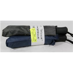 3 PACK OF "DELUXE" SUPER MINI UMBRELLAS.