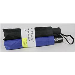 3 PACK OF "DELUXE" SUPER MINI UMBRELLAS.