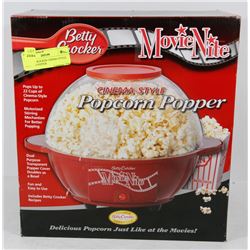 BETTY CROCKER CINEMA STYLE POPCORN POPPER