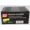 Image 1 : 4 CASES OF GRIP RITE COLLATED STAPLES 18 GAUGE