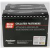 Image 1 : 3 CASES OF GRIP RITE COLLATED STAPLES 18 GAUGE