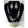 Image 1 : 19 - PASTEL COLORED JEWELRY SET