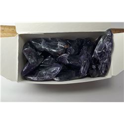 21 - POLISHED AMETHYST GEMSTONES