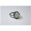Image 1 : 9 - WHITE FIRE OPAL RING