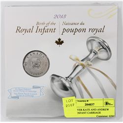 2013 KATE AND ANDREW ROYAL INFANT CARRIAGE