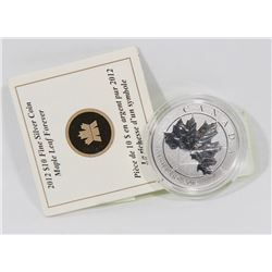 RCM 2012 SILVER CANADIAN 1-OZ MAPLE LEAF $10.00