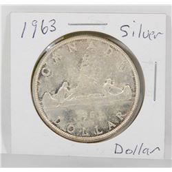 1963 CANADIAN SILVER DOLLAR