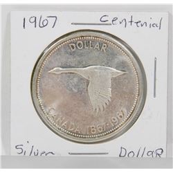 1967 CANADIAN CENTENNIAL SILVER DOLLAR