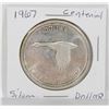 Image 1 : 1967 CANADIAN CENTENNIAL SILVER DOLLAR