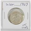 Image 1 : 1967 CANADIAN SILVER CENTENNIAL QUARTER