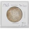 Image 1 : 1963 CANADIAN SILVER 50 CENT COIN