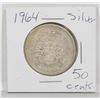 Image 1 : 1964 CANADIAN SILVER 50 CENT COIN