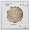 Image 1 : 1965 CANADIAN SILVER 50 CENT COIN