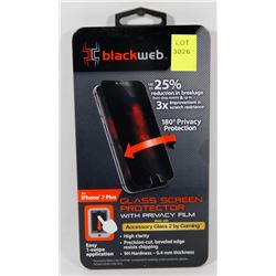 BLACKWEB IPHONE 7 PLUS SCREEN PROTECTOR KIT