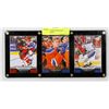 Image 1 : LOT OF 3 CONNOR MCDAVID HOCKEY CARDS